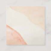 Neutrale Gepersonaliseerde Logo die Visitekaartjes (Achterkant)