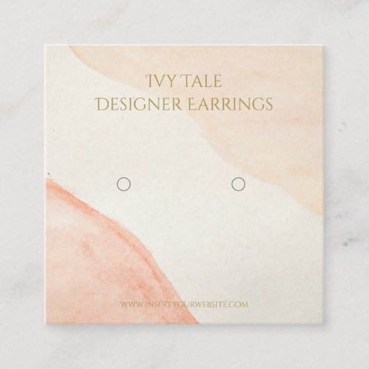 Neutrale Gepersonaliseerde Logo die Visitekaartjes (Voorkant)