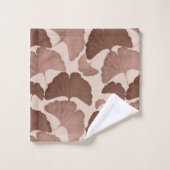 Neutrale Ginkgo Botanische Droom 1 Bad Handdoek (Wasdoekje)