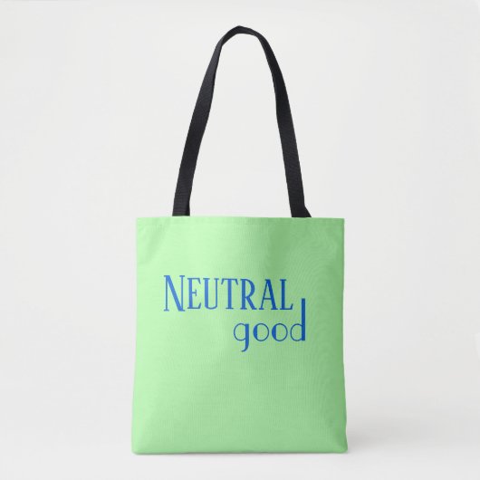 Neutrale Goede Groepering Tote Bag (Voorkant)