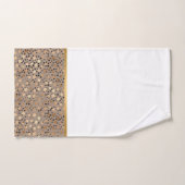 NEUTRALE GOUDEN VLEK BADKAMER HANDDOEK SET (Handdoek)