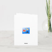 Neutrale grijze schelpen foto dank je wel bedankkaart (Achterkant)