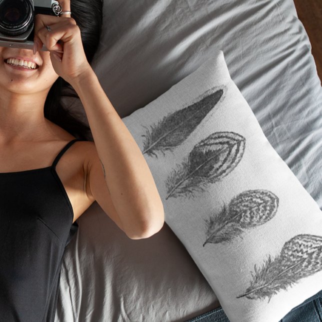 Neutrale grijze verdamper decoratief kussen (Creator heeft geüpload)