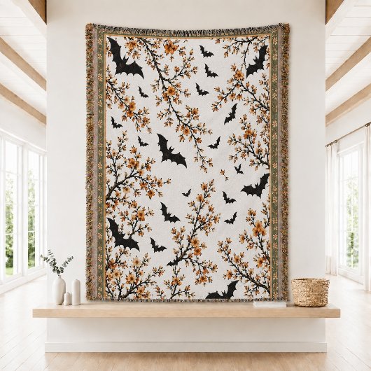 Neutrale Halloween Decoratie Deken