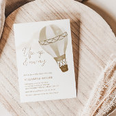 Neutrale Hot Air ballon omhoog, omhoog en weg | Ui Kaart