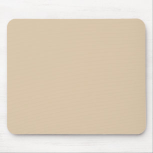 Neutrale huid in beige vaste kleur achtergrond muismat