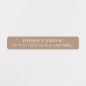 Neutrale Kaars Tamper-proof Zegel Assorted Labels (Design 1)