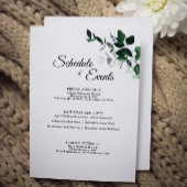 Neutrale Kaart voor botanische bruiloft