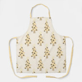 Neutrale kerstbomen Apron Schort (Voorkant)