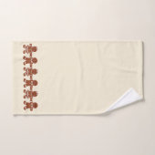 Neutrale kerstcadeautjes voor ontbijtkoek bad handdoek (Handdoek)