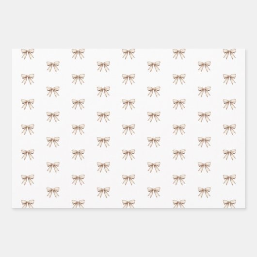 Neutrale kerstelf van de kerstman inpakpapier vel (Voorkant 3)