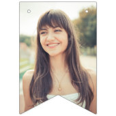 Neutrale Klasse van 2021 Afstuderen Fotosjabloon Vlaggetjes (Eerste vlag)