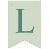 Neutrale Klasse van 2021 Afstuderen Fotosjabloon Vlaggetjes (Derde vlag)