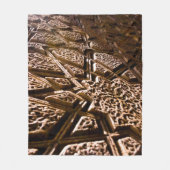 Neutrale kleisterren fleece deken (Voorkant)