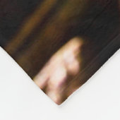 Neutrale kleisterren fleece deken (Hoek)