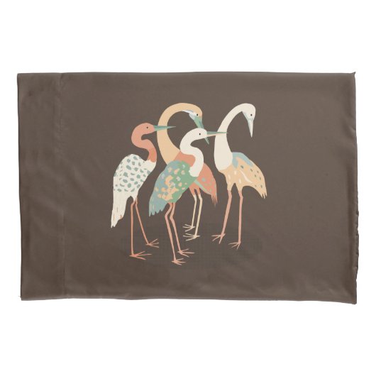 Neutrale kleur Pop art kranen Kussensloop (Voorkant)
