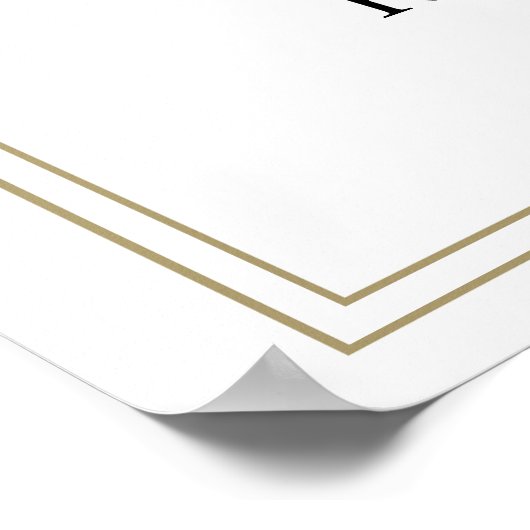 Neutrale kleuren Boho Bloemen Bruiloft Welkom Poster (Hoek)