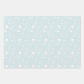 Neutrale kleuren en thema inpakpapier vel (Voorkant 2)