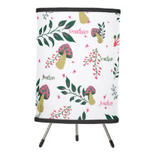 Neutrale kleuren Kinderen kamer paddenstoelen patr