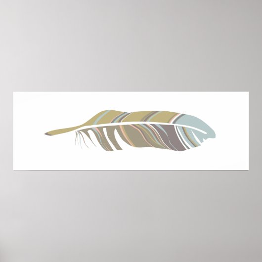 Neutrale kleurenillustratie met vetfilter poster (Voorkant)