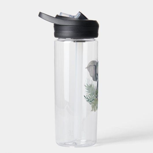 Neutrale klontflens eerste geboorte waterfles (Rechts)