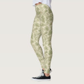 Neutrale Konijn Beer Picknick Bloemetuin (1) Leggings (Links)