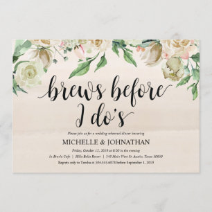 Neutrale lente-bruiloft repetitie binnenste uitnod kaart