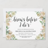 Neutrale lente-bruiloft repetitie binnenste uitnod kaart (Voorkant)