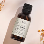Neutrale Logo 1OZ druppelfles Waterdichte Label