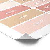 Neutrale maanden van het Poster van het Klasslokaa (Hoek)