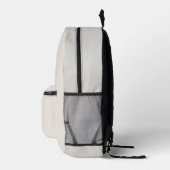 Neutrale Minimalistische Luxe Rugzak (Rechts)