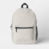 Neutrale Minimalistische Luxe Rugzak (Voorkant)