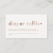 Neutrale moderne geslachtsneutrofielenaffle informatiekaartje (Voorkant)