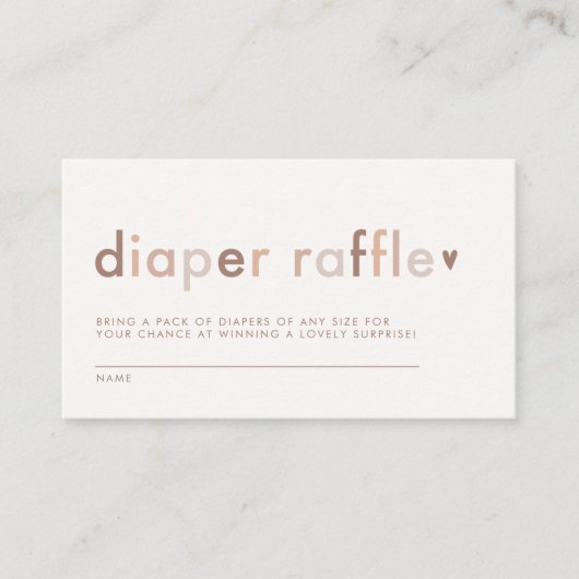 Neutrale moderne geslachtsneutrofielenaffle informatiekaartje (Voorkant)