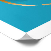 Neutrale moderne medicamenteuze thuisdecor, poster (Hoek)