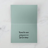 Neutrale Moederdag met ventilator Feestdagen Kaart (Binnen)