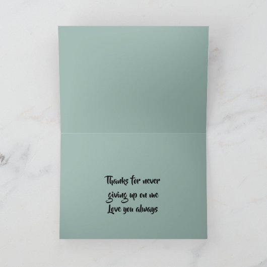 Neutrale Moederdag met ventilator Feestdagen Kaart (Binnen)