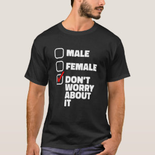 Neutrale non-binaire trots - Geslachtsloos geslach T-shirt