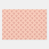 Neutrale papierbladen voor koninginnenroze omhulse inpakpapier vel (Voorkant)