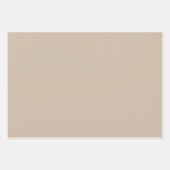 Neutrale papierset voor kleurenpalet met overvulli inpakpapier vel (Voorkant 3)