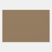 Neutrale papierset voor kleurenpalet met overvulli inpakpapier vel (Voorkant)