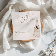 Neutrale parels en Prosecco Vrijgezellenfeest