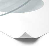 Neutrale planeet buitenruimte kinderkamer decor poster (Hoek)