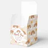 Neutrale Rainbow Boho Favor Box Bedankdoosjes (Geopend)