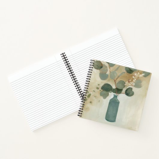 Neutrale regeling - Greenery in Vase Notitieboek (Binnen)