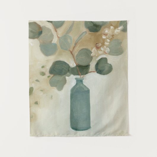 Neutrale regeling - Greenery in Vase Wandkleed (Voorkant)