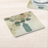 Neutrale regeling - Griekenland in Vase Kartonnen Onderzetters (Schuin)