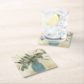 Neutrale regeling - Stemmed Leaves Kartonnen Onderzetters (Insitu)