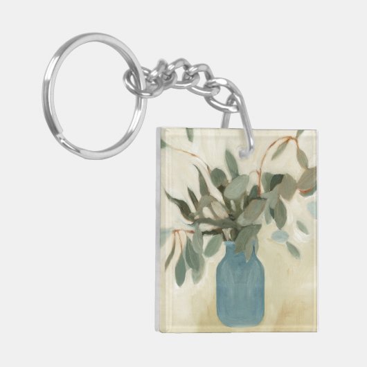 Neutrale regeling - Stemmed Leaves Sleutelhanger (Voorkant Links)