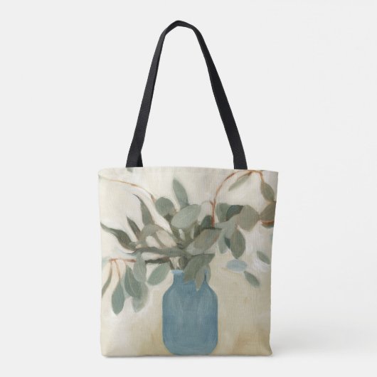 Neutrale regeling - Stemmed Leaves Tote Bag (Achterkant)